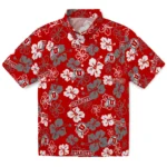 Utah Utes Hawaiian Shirt – Hibiscus Flower Design