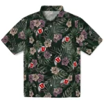 Utah Utes Hawaiian Shirt – Hibiscus Leaves Pattern