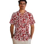 Utah Utes Hawaiian Shirt – Hibiscus Motif