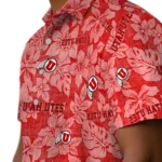 Utah Utes Hawaiian Shirt – Hibiscus Oasis