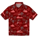 Utah Utes Hawaiian Shirt – Palm And Clouds