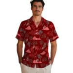 Utah Utes Hawaiian Shirt – Palm And Clouds