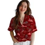 Utah Utes Hawaiian Shirt – Palm And Clouds
