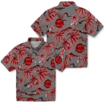 Utah Utes Hawaiian Shirt – Palm Sunset