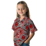 Utah Utes Hawaiian Shirt – Palm Sunset