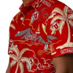 Utah Utes Hawaiian Shirt – Palm Tree Island