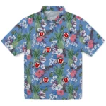 Utah Utes Hawaiian Shirt – Pineapple Bouquet