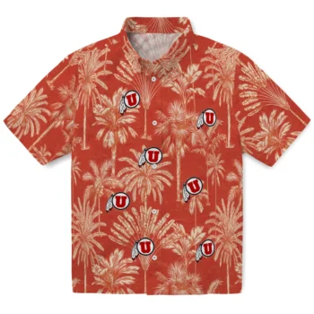 utah utes palm shadows red hawaiian shirts best selling