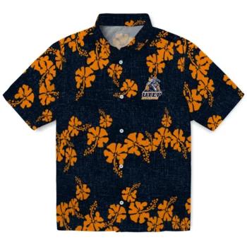 utep miners hibiscus petals blue hawaiian shirts best selling