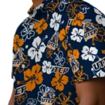 UTEP Miners Hawaiian Shirt – Hibiscus Flower Design