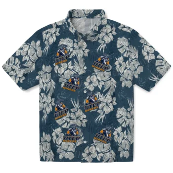 utep miners hibiscus flowers navy blue hawaiian shirts best selling