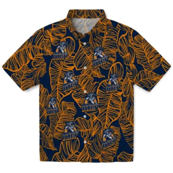 utep miners leaf outline blue hawaiian shirts best selling