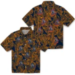 UTEP Miners Hawaiian Shirt – Leaf Outline