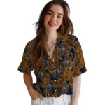 UTEP Miners Hawaiian Shirt – Leaf Outline