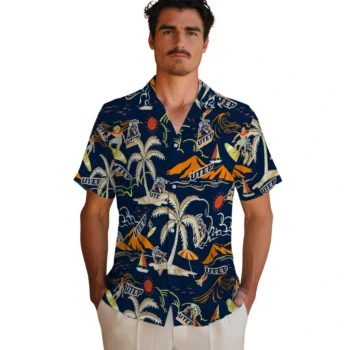 utep miners palm tree island blue hawaiian shirts fashion forward