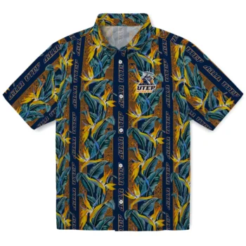 utep miners paradise vines blue hawaiian shirts best selling