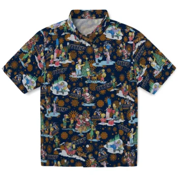 utep miners simpsons christmas blue hawaiian shirts best selling