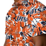 UTSA Roadrunners Hawaiian Shirt – Hibiscus Overlay