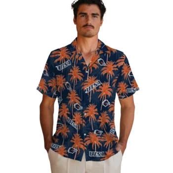 utsa roadrunners palm grove orange hawaiian shirts fashion forward
