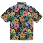 Vancouver Canucks Hawaiian Shirt – Brilliant Hibiscus Garden