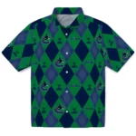 Vancouver Canucks Hawaiian Shirt – Golfing Plaid