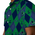 Vancouver Canucks Hawaiian Shirt – Golfing Plaid