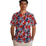 Vancouver Canucks Hawaiian Shirt – Hibiscus Fiesta