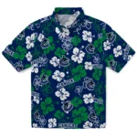 Vancouver Canucks Hawaiian Shirt – Hibiscus Flower Design