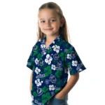 Vancouver Canucks Hawaiian Shirt – Hibiscus Flower Design