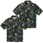 Vancouver Canucks Hawaiian Shirt – Hibiscus Leaves Pattern