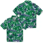 Vancouver Canucks Hawaiian Shirt – Hibiscus Overlay