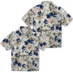 Vancouver Canucks Hawaiian Shirt – Hibiscus Seaside