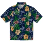Vancouver Canucks Hawaiian Shirt – Hibiscus Tiki Jungle