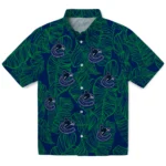 Vancouver Canucks Hawaiian Shirt – Leaf Outline