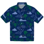 Vancouver Canucks Hawaiian Shirt – Palm And Clouds