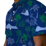 Vancouver Canucks Hawaiian Shirt – Palm And Clouds