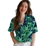 Vancouver Canucks Hawaiian Shirt – Palm Leaves