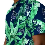 Vancouver Canucks Hawaiian Shirt – Palm Leaves