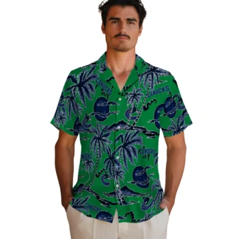 vancouver canucks palm sunset hawaiian shirts fashion forward
