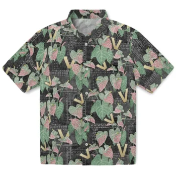 vanderbilt commodores anthurium overlay black hawaiian shirts best selling