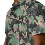 Vanderbilt Commodores Hawaiian Shirt – Anthurium Overlay