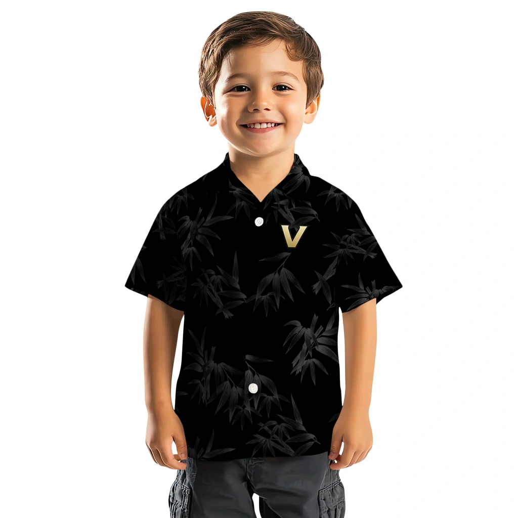 Vanderbilt Commodores Hawaiian Shirt - Bamboo Branches vanderbilt commodores bamboo branches black hawaiian shirts top rated