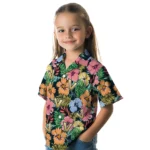 Vanderbilt Commodores Hawaiian Shirt – Brilliant Hibiscus Garden