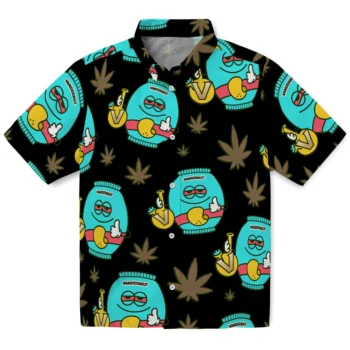 vanderbilt commodores bong smile black hawaiian shirts best selling