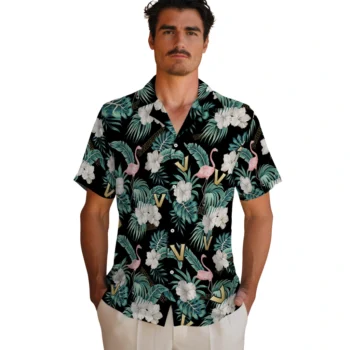 vanderbilt commodores flamingo palms black hawaiian shirts fashion forward