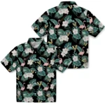 Vanderbilt Commodores Hawaiian Shirt – Flamingo and Hibiscus