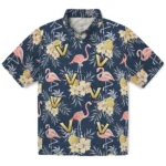 Vanderbilt Commodores Hawaiian Shirt – Flamingo Hibiscus
