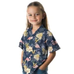 Vanderbilt Commodores Hawaiian Shirt – Flamingo Hibiscus