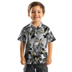 Vanderbilt Commodores Hawaiian Shirt – Hibiscus Arrangement