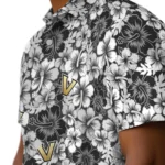 Vanderbilt Commodores Hawaiian Shirt – Hibiscus Blooms